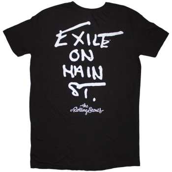 Marchandises The Rolling Stones: The Rolling Stones Ladies T-shirt Dress: Ya Gotta Roll Exile (black) (back Print) (small) S