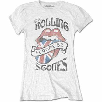 Merch The Rolling Stones: Femmes T-shirt Europe 82 