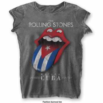 Merch The Rolling Stones: Femmes T-shirt Havana Cuba 