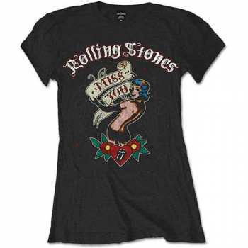 Merch The Rolling Stones: Femmes T-shirt Miss You 