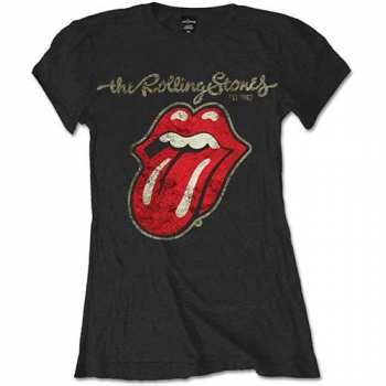 Merch The Rolling Stones: Femmes T-shirt Plastered Tongue 
