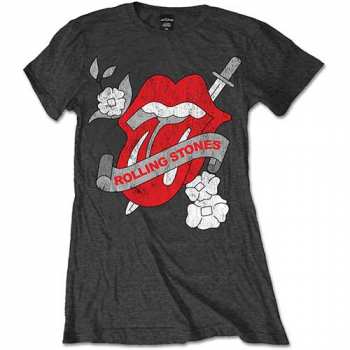 Merch The Rolling Stones: Femmes T-shirt Vintage Tattoo 