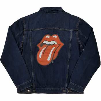 Marchandises The Rolling Stones: Džínová Bunda Classic Tongue  S