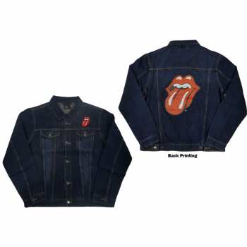 Marchandises The Rolling Stones: Džínová Bunda Classic Tongue  S