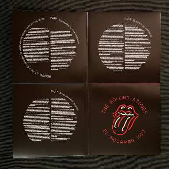 4LP/Coffret The Rolling Stones: El Mocambo 1977 LTD