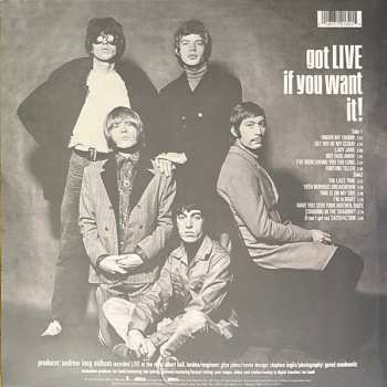 LP The Rolling Stones: Got Live If You Want It!