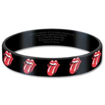 Merch The Rolling Stones: Bracelet en caoutchouc Tongues
