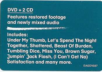 2CD/DVD The Rolling Stones: Hampton Coliseum (Live In 1981)