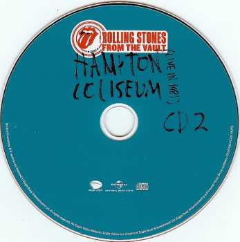 2CD/DVD The Rolling Stones: Hampton Coliseum (Live In 1981)