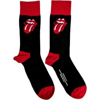 Marchandises The Rolling Stones: The Rolling Stones Unisex Ankle Socks: Classic Tongue (black) (uk Size 4 - 7) 36 - 42