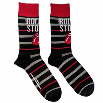 Merch The Rolling Stones: Chaussettes à la cheville Logo The Rolling Stones & Tongue