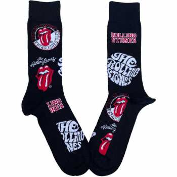 Merch The Rolling Stones: Chaussettes à la cheville Logo The Rolling Stoness 