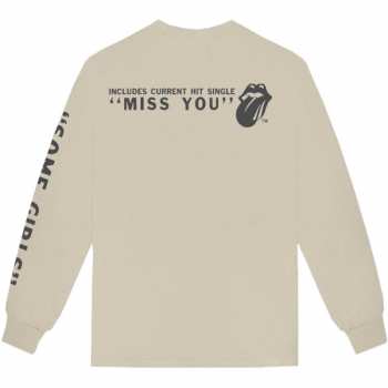 Marchandises The Rolling Stones: The Rolling Stones Unisex Long Sleeve T-shirt: Some Girls (back & Sleeve Print) (small) S