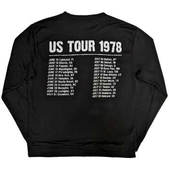 Marchandises The Rolling Stones: The Rolling Stones Unisex Sweatshirt: Us Tour 1978 (back & Sleeve Print) (small) S