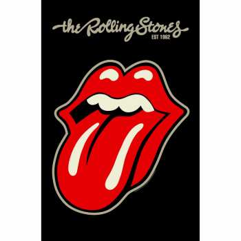 Merch The Rolling Stones: Poster textile Tongue