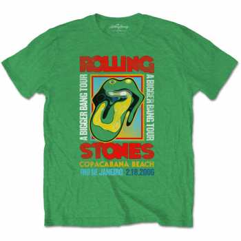 Merch The Rolling Stones: T-shirt Copacabana Green 