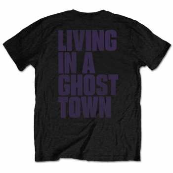 Marchandises The Rolling Stones: Tričko Ghost Town Distressed  S