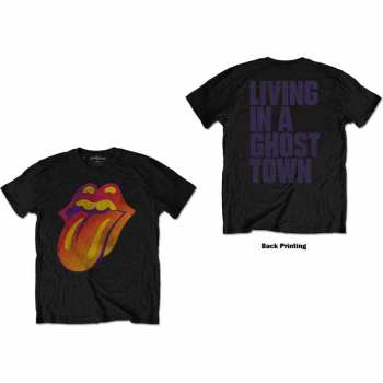 Marchandises The Rolling Stones: Tričko Ghost Town Distressed  S