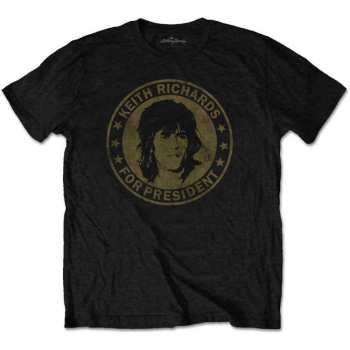 Merch The Rolling Stones: T-shirt Keith For President 
