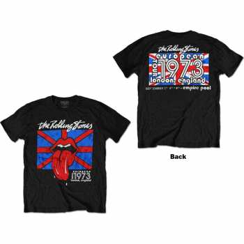Marchandises The Rolling Stones: Tričko London European '73 S