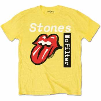 Merch The Rolling Stones: T-shirt No Filter Text 