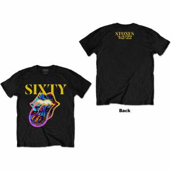 Marchandises The Rolling Stones: Tričko Sixty Cyberdelic Tongue S