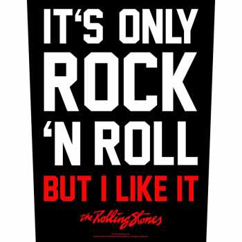 Merch The Rolling Stones: Décoration arrière It's Only Rock N' Roll