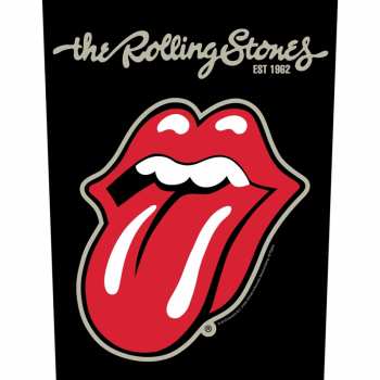 Merch The Rolling Stones: Décoration arrière Plastered Tongue 