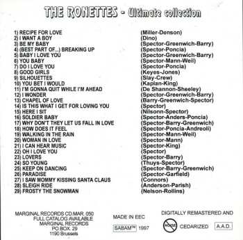 CD The Ronettes: The Ultimate Collection