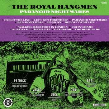 LP The Royal Hangmen: Paranoid Nightmares