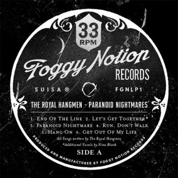 LP The Royal Hangmen: Paranoid Nightmares