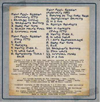 4CD/Coffret The Ruts: The Virgin Years