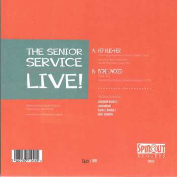 SP The Senior Service: The Senior Service Live! Hip Hug-Her / Bone-Jacked LTD | NUM