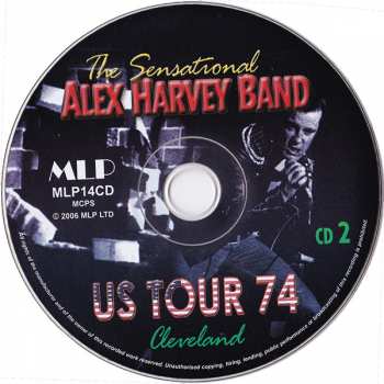2CD The Sensational Alex Harvey Band: US Tour 74