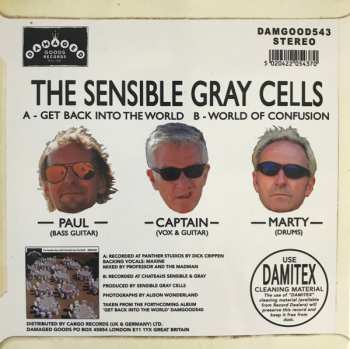 SP The Sensible Gray Cells: Get Back Into The World LTD | CLR