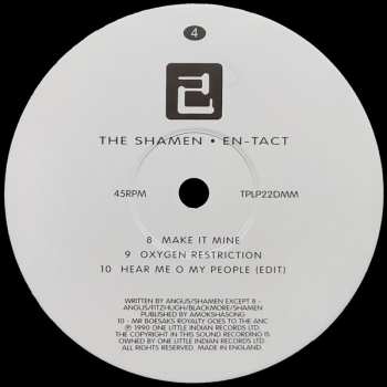 2LP The Shamen: En-Tact NUM | LTD