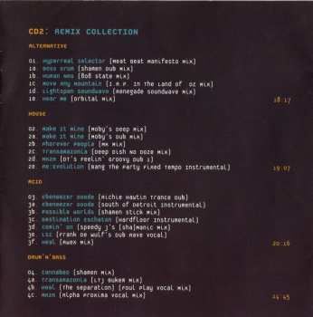 2CD The Shamen: The Shamen Collection (Hits + Bonus Remix CD)
