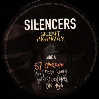 2LP The Silencers: Silent Highway