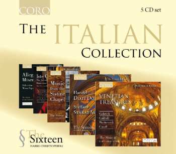 5CD/Coffret The Sixteen: The Italian Collection