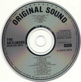 CD The Skyliners: Skyliner's Greatest Hits