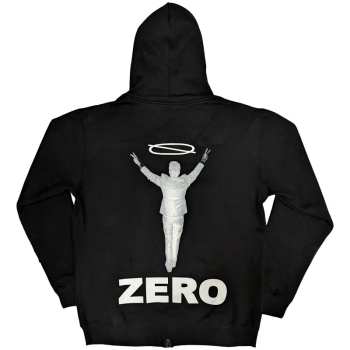 Marchandises The Smashing Pumpkins: The Smashing Pumpkins Unisex Zipped Hoodie: Zero Halo (back Print) (small) S