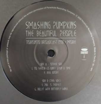 2LP The Smashing Pumpkins: The Beautiful People Toronto Broadcast 1998 + More
