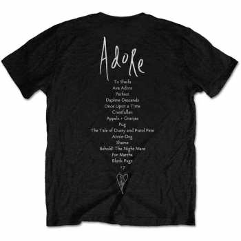 Marchandises The Smashing Pumpkins: The Smashing Pumpkins Unisex T-shirt: Adore (back Print) (x-small) XS