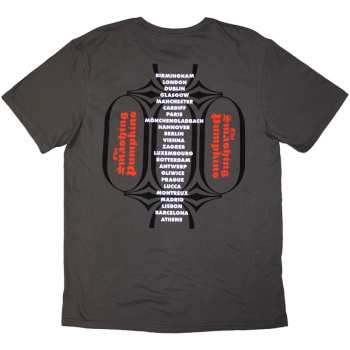 Marchandises The Smashing Pumpkins: The Smashing Pumpkins Unisex T-shirt: Billy (charcoal Grey) (back Print) (small) S