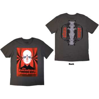 Marchandises The Smashing Pumpkins: The Smashing Pumpkins Unisex T-shirt: Billy (charcoal Grey) (back Print) (small) S
