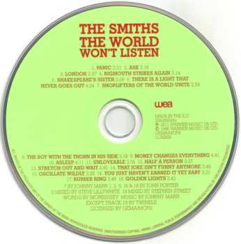 CD The Smiths: The World Won't Listen