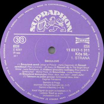 LP The Smurfs: Šmoulové