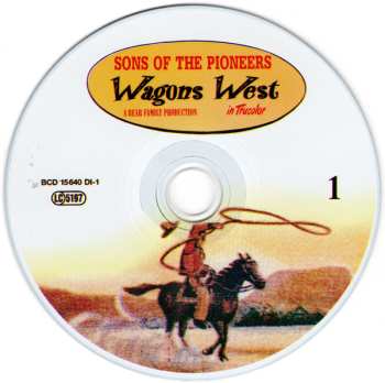 4CD/Coffret The Sons Of The Pioneers: Wagons West
