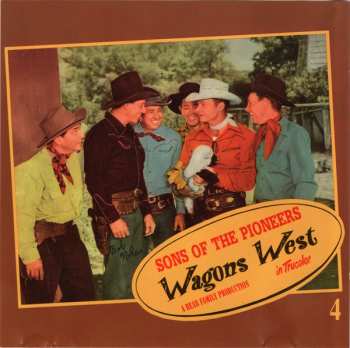 4CD/Coffret The Sons Of The Pioneers: Wagons West