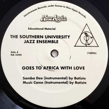 2LP The Southern University Jazz Ensemble: Goes To Africa With Love